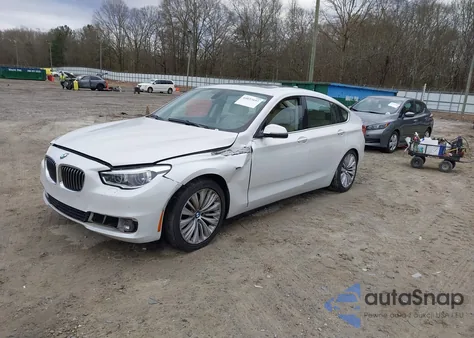 2016 BMW 535I Gran Turismo xDrive z USA, uszkodzony, nr VIN WBA5M4C54GD186828